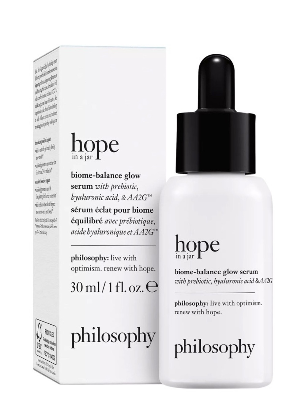 Philosophy Hope in a Jar Biome-Balance Glow Serum